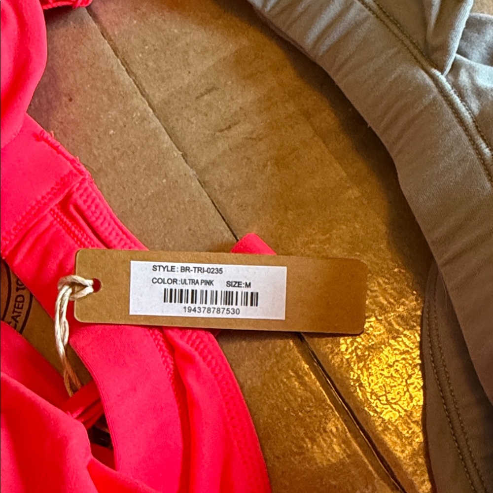 SKIMS Women's Gray and Pink bras. One is new with tags size medium never worn. - Picture 2 of 3